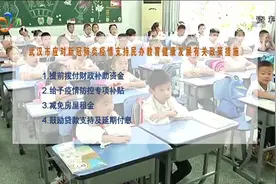 免收至少3个月租金，武汉出台12条政策支持民办教育视频封面