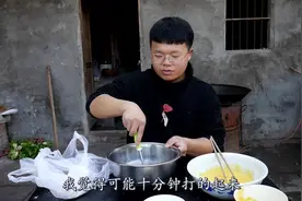 抖音流行的家庭版蛋糕，纯手打发蛋清需要多久？原来没想象那么难