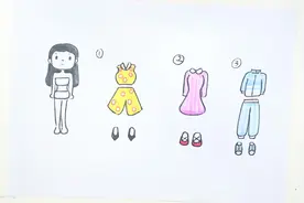 给纸娃娃的衣服怎么画_1视频封面