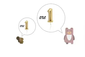 萌娃学单词：one视频封面