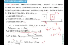 高考物理真题分析——力学计算题篇1（2019江苏卷巧解）视频封面