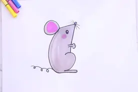 怎么画老鼠