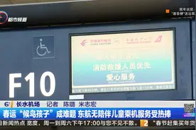 春运“候鸟孩子”成难题 东航无陪伴儿童乘机服务受热捧视频封面