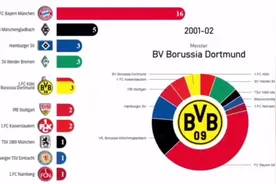 拜仁一家独大，历届德甲冠军数据（1963-2019）视频封面