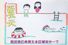 夏天的手抄报怎么画视频封面