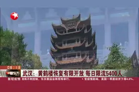 关闭了98天！武汉黄鹤楼恢复有限开放，闭园期间每夜都点亮！视频封面