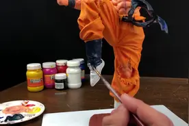 满满的同年回忆，超精细超级赛亚人孙悟空手办，累并快乐着视频封面