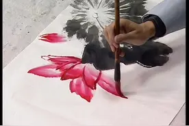 徐湛教授中央电视台书画频道写意花鸟精品课视频  47  学花鸟必看视频封面
