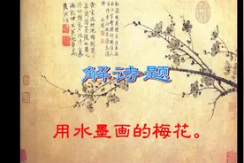 部编人教版四年级语文下册第21课《古诗三首》第三课时《墨梅》视频封面