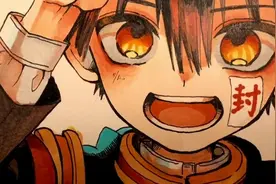 2分钟，看怎么用马克笔画地缚少年花子君！流弊了~