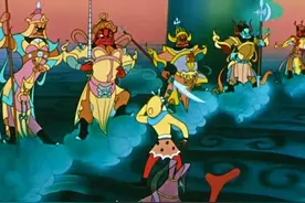 【童年回忆杀】没有背景的孙大圣，被天兵天将围攻，1961版闹天宫视频封面