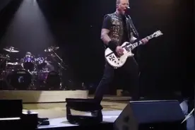 激流金属Metallica震撼现场，双吉他技术太强了！视频封面