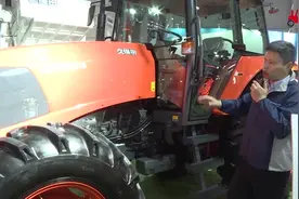 实拍久保田最新MX1304拖拉机，高性能、高效率、高舒适、高智能视频封面