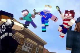 我的世界：超经典主题曲，被通缉的史蒂夫