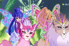 魔法俏佳人第7季：蕾儿等人受到叶子精灵的攻击