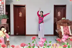 云裳广场舞《我在春天等你》云裳原创唯美形体舞 霓裳和悦演示版