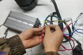 自制的60V45安时电动车锂电池测试视频封面