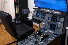 A320客机驾驶模拟器，坐着能玩上一天视频封面