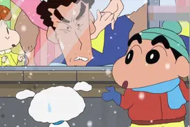 蜡笔小新_广志和小新玩游戏把家里弄乱，自己感冒还要被美伢殴打视频封面