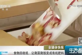 生活圈：食物回收机，能让剩饭剩菜巧变有机肥料，咋做到的？看下视频封面