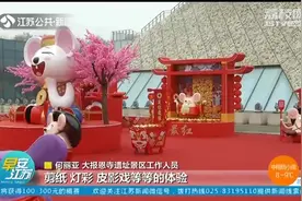 春节游玩好去处！来南京大报恩寺遗址公园，体验古风宋韵中国年视频封面