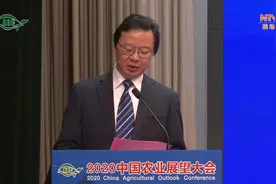 2020年中国农业展望大会，唐华俊院士发言视频封面