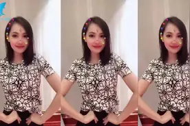 马蓉穿碎花上衣紧身裤跳舞，叉腰扭胯舞姿妖娆在线撩人！视频封面
