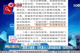 国家卫健委：八类重点人群“应检尽检”，其他人群“愿检尽检”视频封面