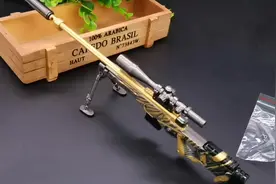 绝地求生大号Wakgood主播awm皮肤合金模型手办玩具，开箱实拍体验视频封面