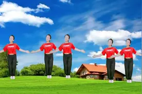 广场舞《你莫走》六月红遍全网的歌曲，我也来跳一个！附教程