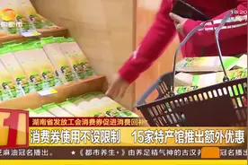 福利来了！湖南省发放工会消费券，34万商家可使用！视频封面