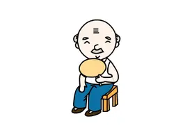 老爷爷简笔画教程，如何画卡通人物老人，儿童宝宝幼儿学画画美术视频封面