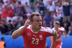 16年欧洲杯官方十佳球，C罗两球入选，沙奇里倒钩第一！视频封面