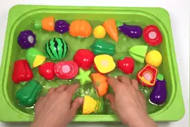 宝宝对蔬菜瓜果的认知，开心学英语，益智早教视频封面