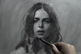 【石头美术】素描人像教程，外国网友评价很高！