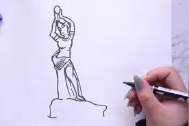 珠海渔女怎么画视频封面