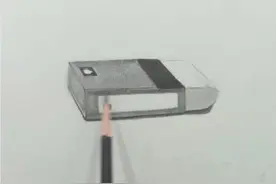 美院老师这样去画一个橡皮，素描新手也能学会，快来画一画吧