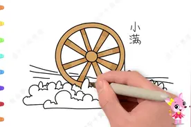 24节气儿童绘画，简单又漂亮的小满节气简笔画，了解传统文化知识视频封面