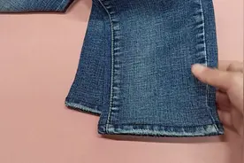 牛仔裤截短，怎么保留原裤脚模样？老师教你，方法妙极，简单易行