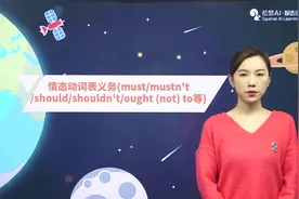 情态动词表义务(must/mustn't/should/shouldn't等)视频封面