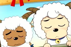 灰太狼坐天梯与小羊们赛高度，小羊们都不是对手！