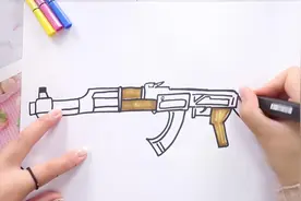 ak47怎么画简笔画