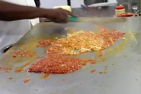 【印度街头美食】印度重黄油炒鸡蛋系列视频封面