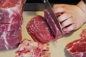 出不了门，在家处理一大块牛肉【原切3A板腱牛排】