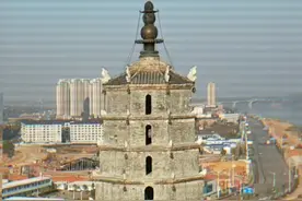 衡阳石鼓区来雁塔重修中航拍视频封面