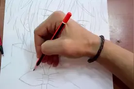 彩绘，教你简单几笔画漫画人物，零基础也能完成视频封面