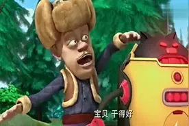 熊出没-光头强的砍树小机器人太厉害了，轻松瓦解动物们的攻势。视频封面