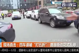 清除马路障碍，“组合拳”出击！成都交警持续整治机动车违法乱停视频封面
