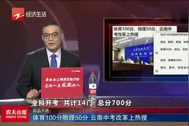 体育100分物理50分！云南中考改革政策上热搜，你怎么看？视频封面