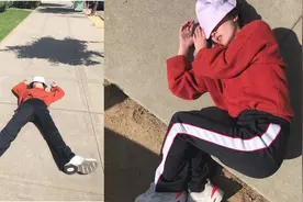 周冬雨晒躺地照片，发起“看图猜故事”比赛，说自己是“烤鸭”视频封面